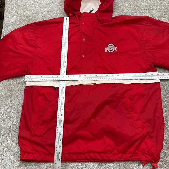 Holloway Ohio State Buckeyes Windbreaker Jacket Medium - Picture 5 of 7